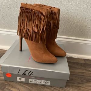 Heeled Tassle Boot